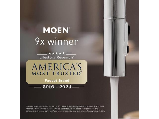Moen Chrome Eco-Performance Handheld Shower with 24-Inch Slide Bar and 59-Inch Hose, 3868EP
