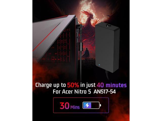 Superer 180W Charger (UL Safety Certified) Fit for Acer Nitro 5 7, Predator Helios 300, Predator Triton 300 500 Gaming Laptop AC Adapter Power Supply