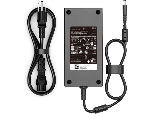 180W Laptop Charger Fit for Dell Alienware 15 R1 R2 Precision 15 7000 (7510) 17 7000 (7710) M4600 M4700 M4800 la180pm180 da180pm111 19.5V 9.23A...