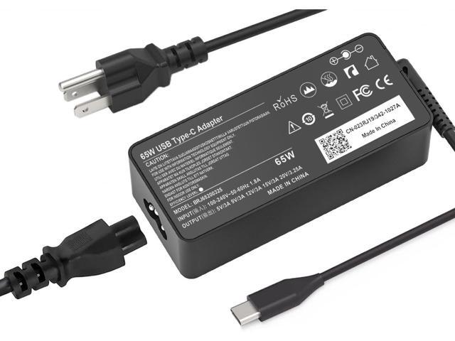 65W USB C Laptop Charger Fit for Dell Chromebook/Latitude/XPS Laptop, Chromebook 3100 3110 and More USB Type C Power Adapter