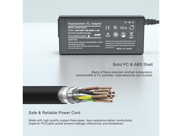 65W Laptop Charger Compatible with Acer ADP-45FE F PA-1450-26 Aspire 5 A515-44 A515-46 A515-54 A515-56 A315-24P Chromebook R11 CB3 CB5 C740 C738t...