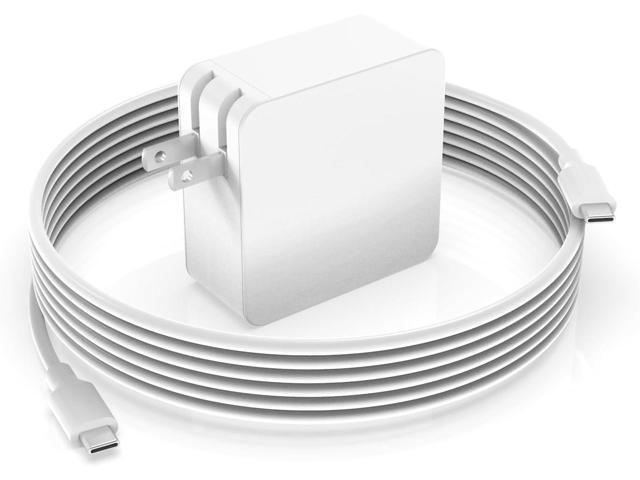 65W 45W USB C AC Charger Fit for Google Pixelbook,Pixelbook Go GA00526-US M3 GA00519-US Type C Laptop Power Supply Adapter Cord