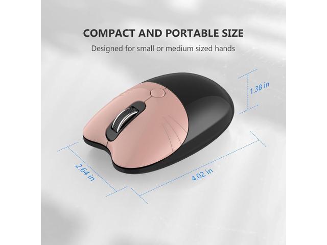 Wireless Keyboard and Mouse Combo, MOFII 2.4 GHz Wireless Full-Size Retro Round Keyboard and Mouse, Plug and Play, 8 Multimedia & Shortcut Keysfor...