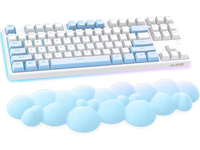 Gaming Keyboard Wrist Rest Pad,Memory Foam Keyboard Palm Rest, Ergonomic Hand Rest,Wrist Rest for Computer Keyboard,Laptop,Mac,Lightweight for Easy...