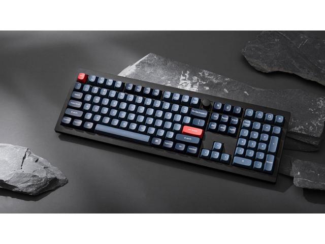 Keychron V6 Max Fullsize Custom Wirless Mechanical Keyboard, 2.4 GHz/Bluetooth/Wired 3-Mode RGB Backlight QMK/VIA Programmable Macro, Hot-Swap...