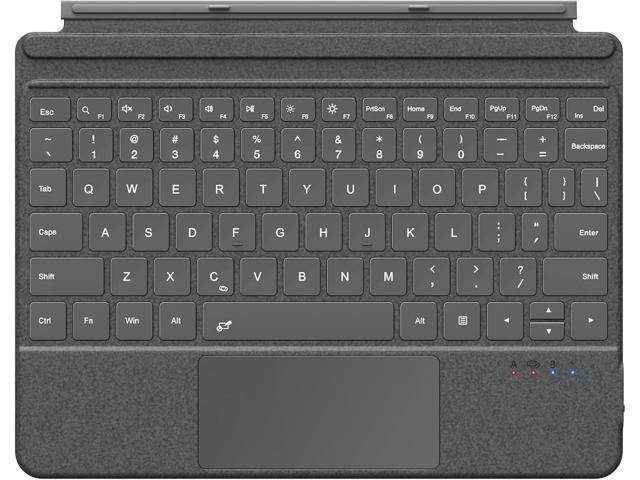 MoKo Microsoft Surface Go Type Cover, Lightweight Ultra-Slim Wireless Bluetooth Keyboard with Micro-USB Charging Cable and Built-in Rechargeable...