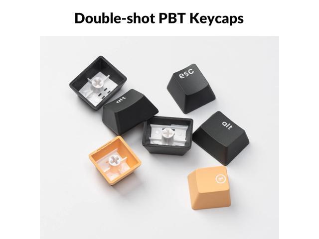 Keychron C1 Pro Wired Mechanical Keyboard TKL Layout, QMK Programmable RGB Backlit with Hot-swappable K Pro Red Switch, OEM Profile Double-Shot PBT...
