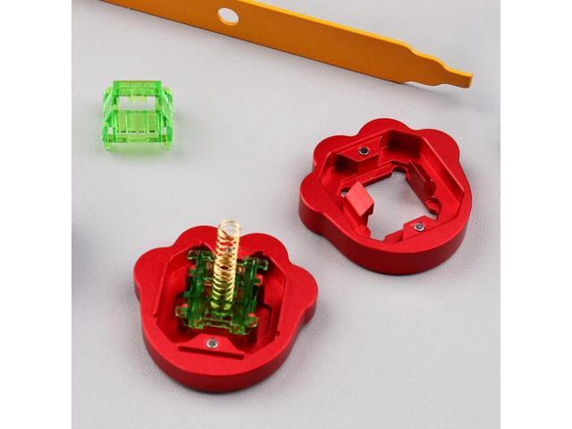 Gliging Switch Tester Switch Opener Acrylic Lube Station DIY Double-Deck Removal Platform Keycaps Puller for Custom Gateron Cherry Mechanical...