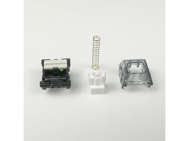 Kailh Box White V2 Switches for MX Mechanical Gaming Keyboard,5-Pin 45gf Clicky/Pre-Lubed/Dust & Waterproof Switches(White,90pcs)