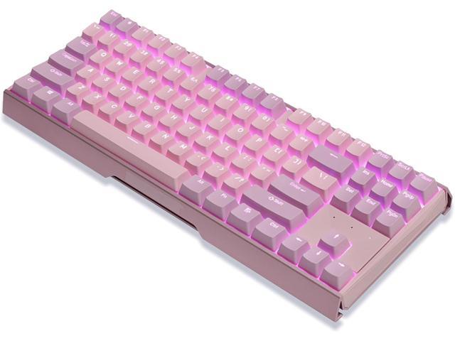 Happy Balls Backlit Keycaps PBT Cherry MX Keycap Set Doubleshot OEM Profile for US Layout 61 68 75 84 87 96 98 104 108 MX Switches Mechanical...