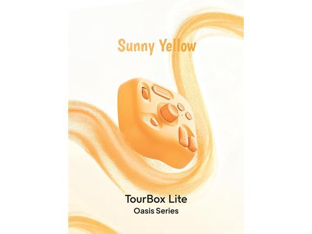 TourBox Lite Bluetooth Oasis Series - Compact Editing Keyboard, Macro Controller with Custom Software for Digital Artist, Photographer, Editor, and...