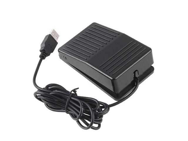 iKKEGOL USB Foot Switch Singal Pedal Footswitch Game Control Action HID for Keyboard Mouse PC Laptop