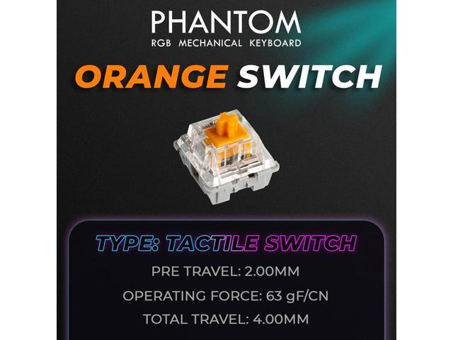TECWARE Phantom+ Elite 87 Key RGB Mechanical Gaming Keyboard 3 Mode Wireless Bluetooth 5.0 2.4GHz & USB C Wired Hot Swappable 5 Pin Double...