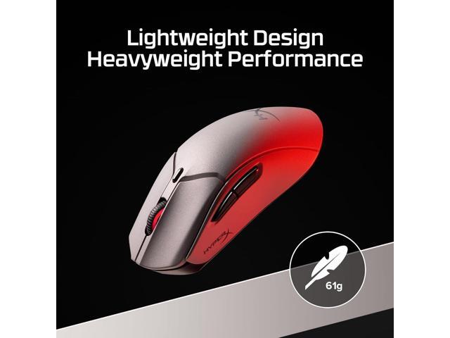 HyperX Pulsefire Haste 2 Pro 4K Wireless Gaming Mouse for PC, 4k Polling, Rechargeable 90 Hour Battery, Lightweight 61g, 26K Sensor, 2.4GHz,...