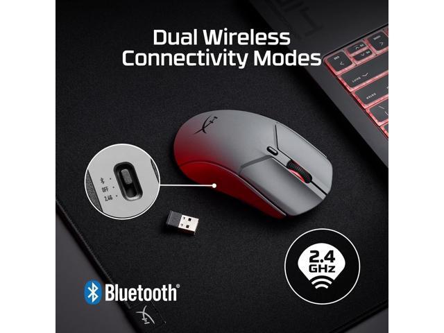 HyperX Pulsefire Haste 2 Pro 4K Wireless Gaming Mouse for PC, 4k Polling, Rechargeable 90 Hour Battery, Lightweight 61g, 26K Sensor, 2.4GHz,...