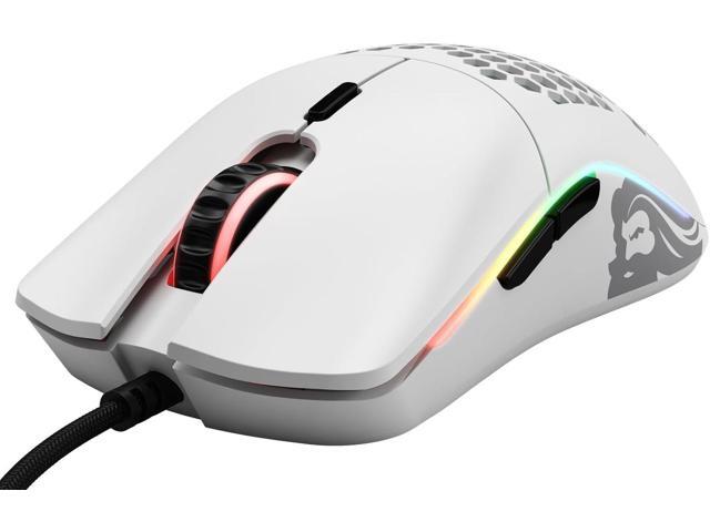 Glorious Model O- (Minus) Compact Wired Gaming Mouse - 58g Superlight Honeycomb Design, RGB, Pixart 3360 Sensor, Ambidextrous, Omron Switches -...