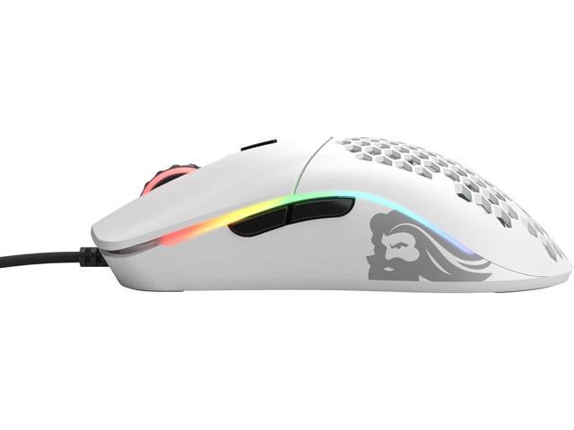 Glorious Model O- (Minus) Compact Wired Gaming Mouse - 58g Superlight Honeycomb Design, RGB, Pixart 3360 Sensor, Ambidextrous, Omron Switches -...