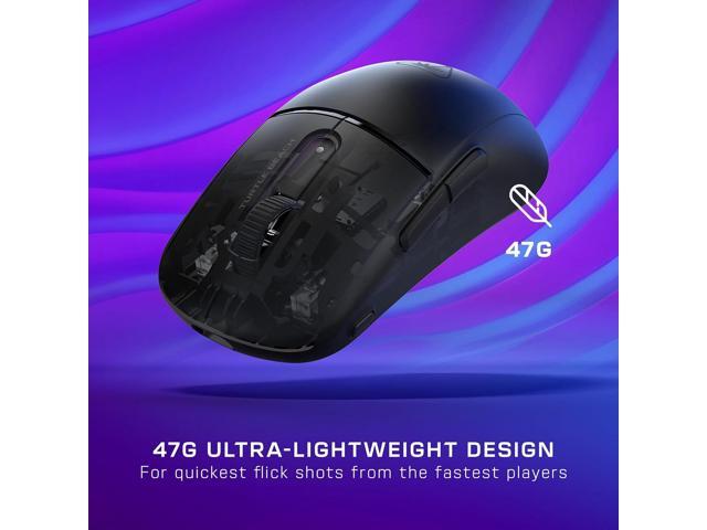 Turtle Beach Burst II Air Wireless Gaming Mouse - 47g Ultra Lightweight, Optical Switches, 26000 DPI Optical Sensor, 120-hour Rechargeable Battery,...
