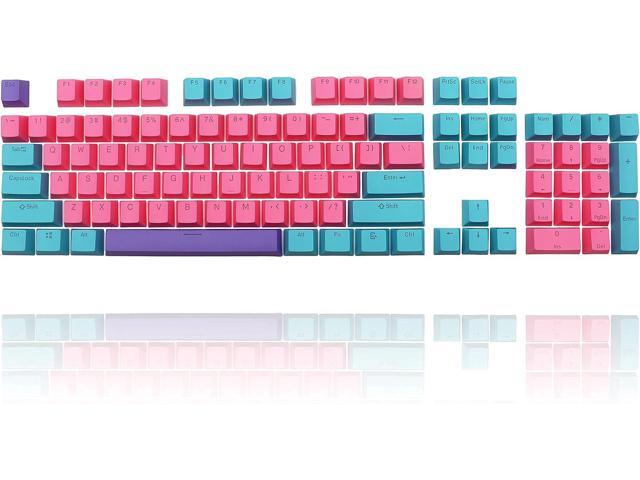 Keycaps 60 Percent 104 Backlit PBT Key Cap Set for 60% Gaming Keyboard MX Switches(Ahri)