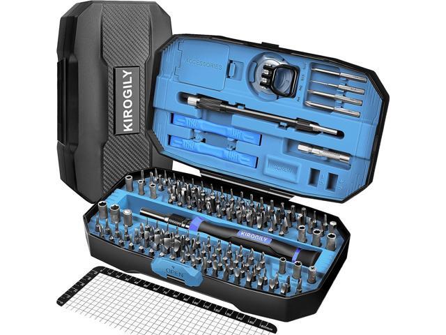 KIROGILY Precision Screwdriver Set, 154 in 1 Small Screwdriver Set, Mini Screwdriver Magnetic Repair Tool Kit for Electronics Computer PC Laptop...