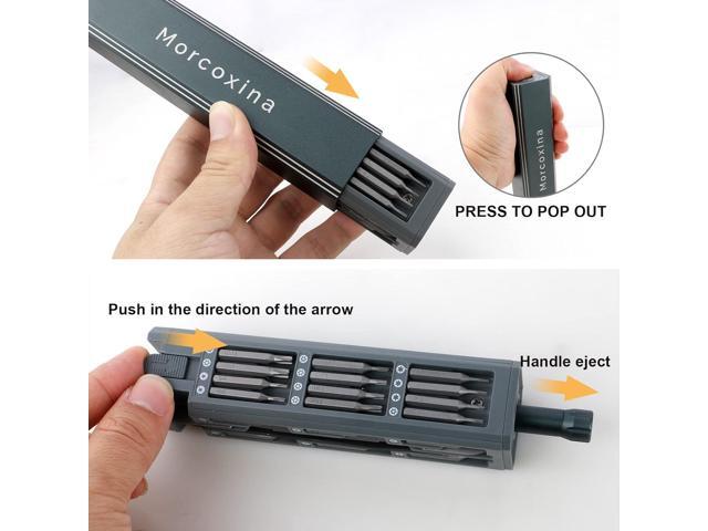 Morcoxina Precision Screwdriver Set, 46 in 1 Mini Screwdriver, Screwdriver Bit Sets, Multifunction Precision Screwdriver Kit, Repair Tool Kit for...
