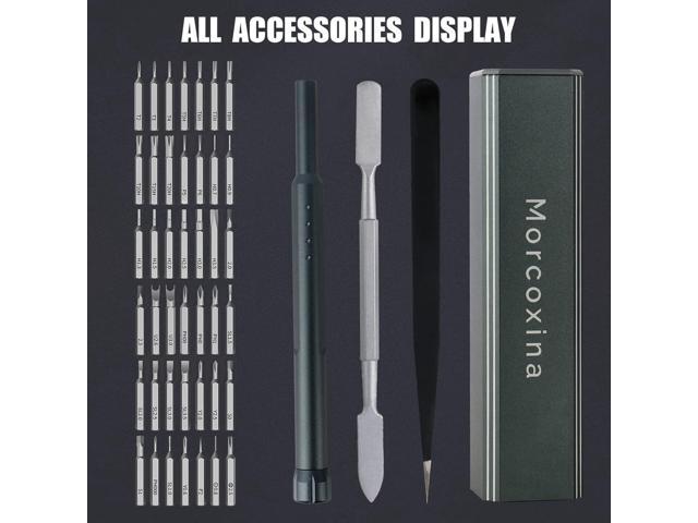 Morcoxina Precision Screwdriver Set, 46 in 1 Mini Screwdriver, Screwdriver Bit Sets, Multifunction Precision Screwdriver Kit, Repair Tool Kit for...
