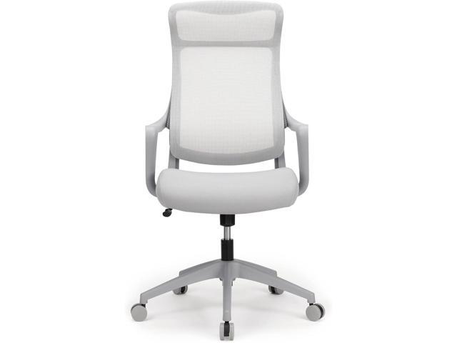 Realspace Lenzer Mesh High-Back Task Chair, Gray, BIFMA Certified