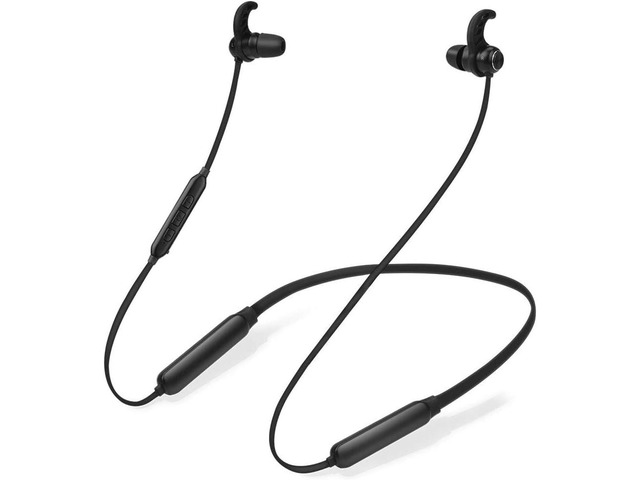 Avantree NB16 Bluetooth Neckband Headphones Earbuds for TV PC, No Delay, 20 Hrs Playtime Wireless Earphones with Mic, Magnetic, Light &...
