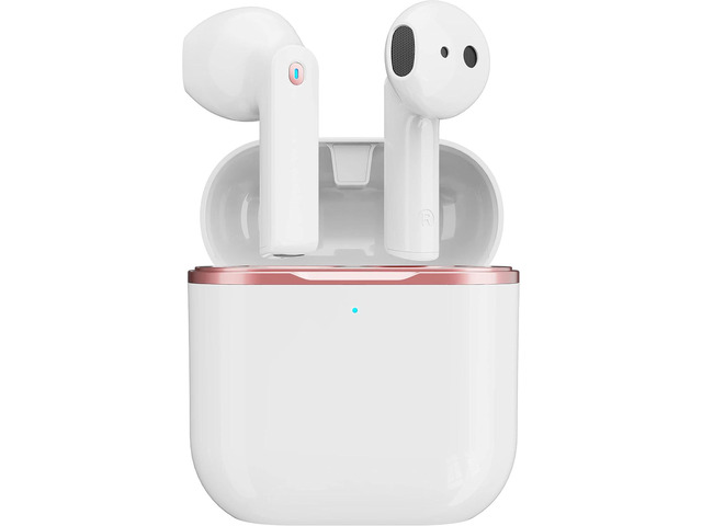 DRQQ Wireless Earbuds Bluetooth Earbuds Wireless Headphones IPX5 Waterproof Earphones Noise Cancelling Headset Deep Bass Long Battery Bluetooth...