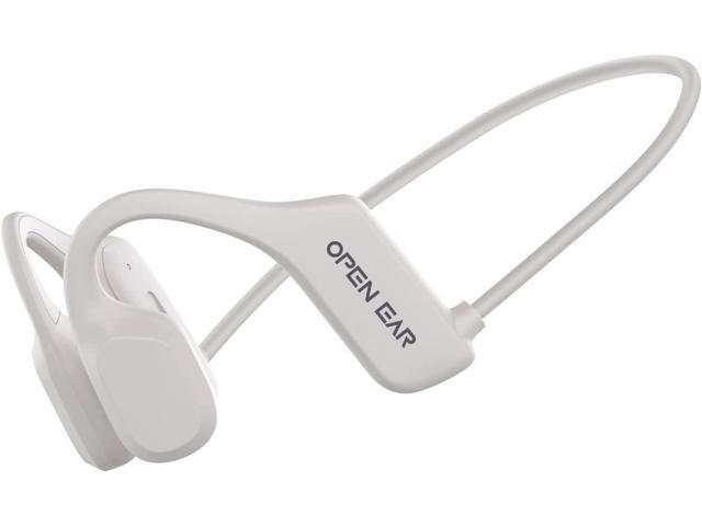 OUFUNI Bone Conduction Headphones, Open Ear Headphones Wireless Bluetooth, Waterproof & Sweatproof Sport Headphones, Bone Conduction Earbuds with.