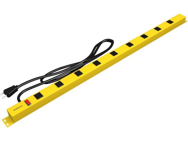 STANLEY 31615 9 Outlet 600 Joule Metal Surge Protector