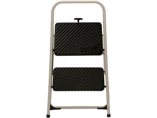 Cosco 11135CLG1E 2-Step Household Folding Step Stool, Gray