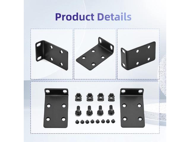 Rack Mount Kit 19' Large Switch Rack Ears Compatible for Cisco Small Business Series (18-50 Port Models) RM-300-19