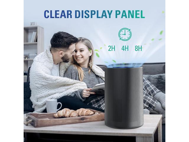 STEALTH Air Purifiers for Home Allergies Pets Hair Dander Pollen Up to 1345 Ft²/H, H13 True HEPA 3-in-1 Filter Air Cleaner, Ozone Free 24db Sleep...