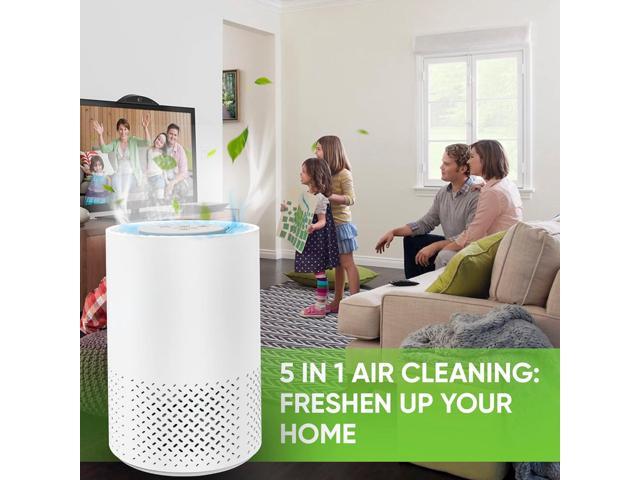Air Purifier for Home, Baby, Dorm Room - Portable Desktop Air Cleaner for Home - Small HEPA Air Purifier for Bedroom, Baby Room, Dorm, Home Office...