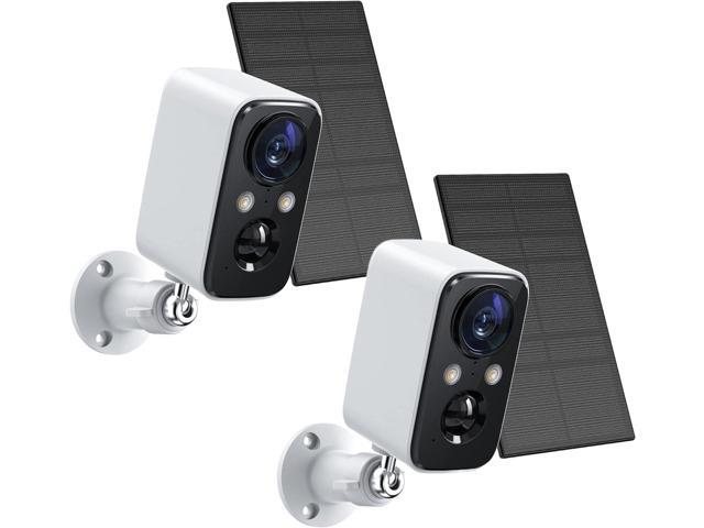 Photos - Surveillance Camera FOAOOD Security Cameras Wireless Outdoor with Solar Panel Cameras for Home