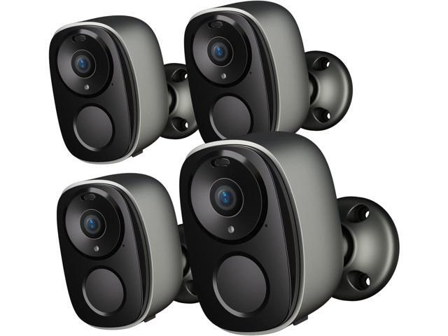 Security Cameras Wireless Outdoor, 2K Battery Powered Camera for Home Security with IP65, SD/ Free Cloud Storage, No Monthly Fee, AI Motion...