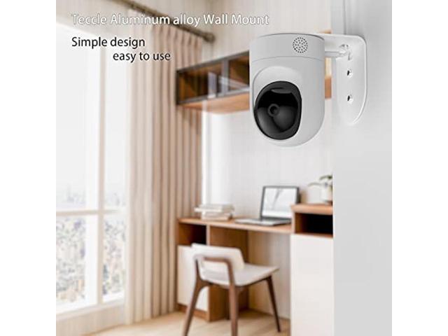 Teccle Metal Wall Mount for Eufy Security Indoor Cam E220 and Eufy P24, Provide Better Viewing Angles