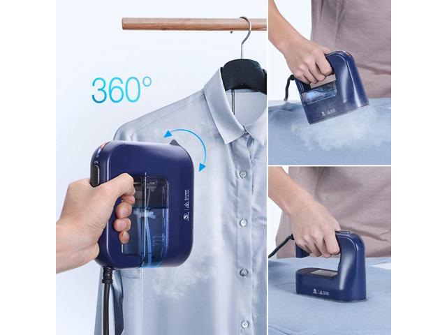 KEDEMAS Steamer Iron for Clothes,Portable Travel Mini Iron,1300W Powerful Garment Steamers,Horizontal, Vertical and Dry Ironing 4 in 1, 40s Fast...
