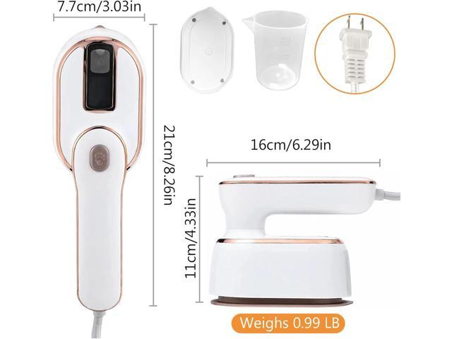 Portable Handheld Steamer for Clothes, 2-in-1 Ironing & Steaming,180° Rotatable Multi-Directional, Mini Travel Steamer,suitable for clothing of the...