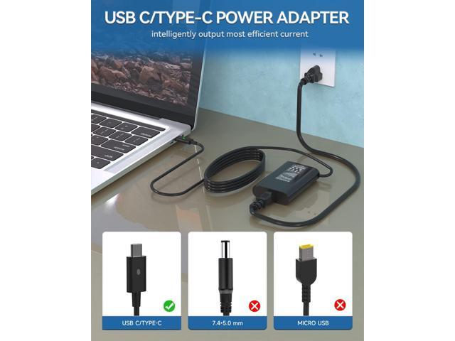 65W USB C Charger Compatible with Dell Inspiron 14 16 2-in-1:7620 7635 7486 7435 7430 7425 7420 5630 5625 5620 5440 5430 5330 5320 5310 5280 5510...