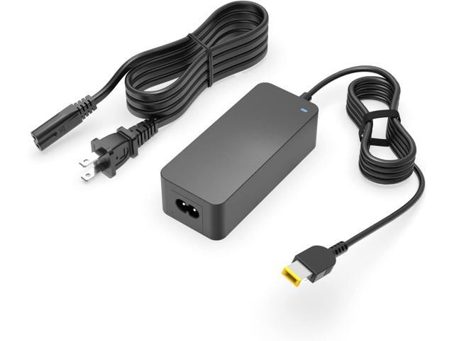 Charger Fit for Lenovo Laptop, Slim Tip 65W 45W, UL Certified (Meets Highest Safety Standard), Charging Light, Thinkpad T/E/L/X Series, Yoga 720...