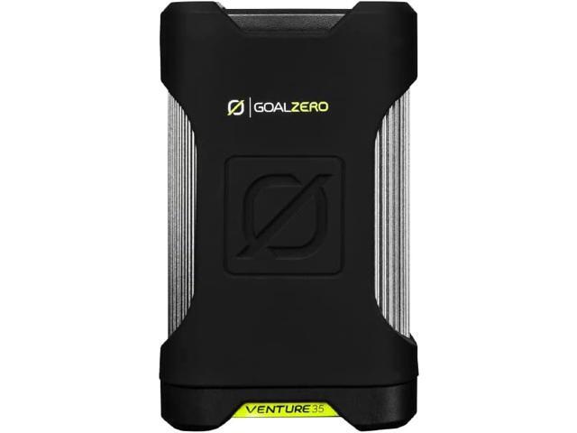 Goal Zero Venture 35 Portable Charger Power Bank 9600mAH 18W USB-C Power Delivery Port 2 USB Outputs IP67 Rating 50 Lumens Flashlight