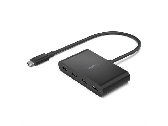 Belkin Connect USB-C to 4-Port USB-C Hub, Multiport Adapter Dongle with 4 USB-C 3.2 Gen2 Ports & 100W PD with Max 10Gbps High Speed Data Transfer...
