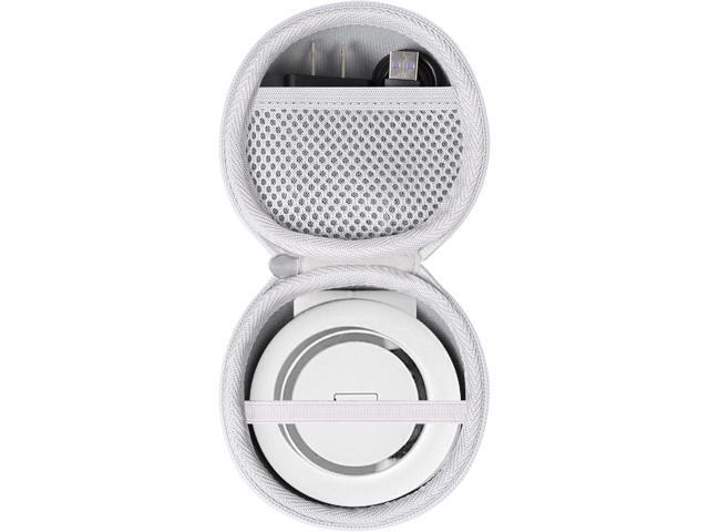 Khanka Hard Travel Case Replacement for UCOMX Nano Magnetic 2 in 1 Wireless Charger, Wireless Folding Charging Station, Case Only (White)