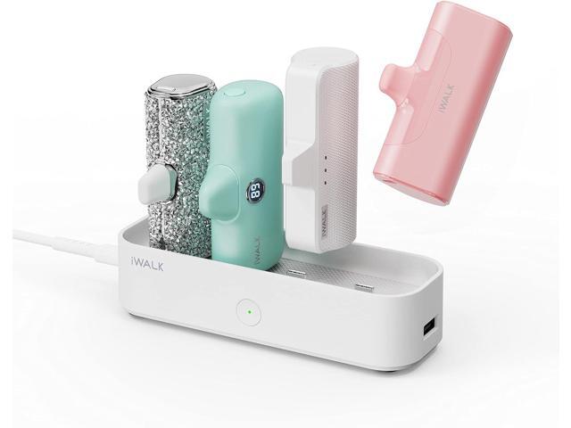 iWALK Charger Station for Portable Charger 3350mAh,4500mAh,4800mAh Power Bank for iPhone Charging Station Multiple USB-C Family-Sized Charger...