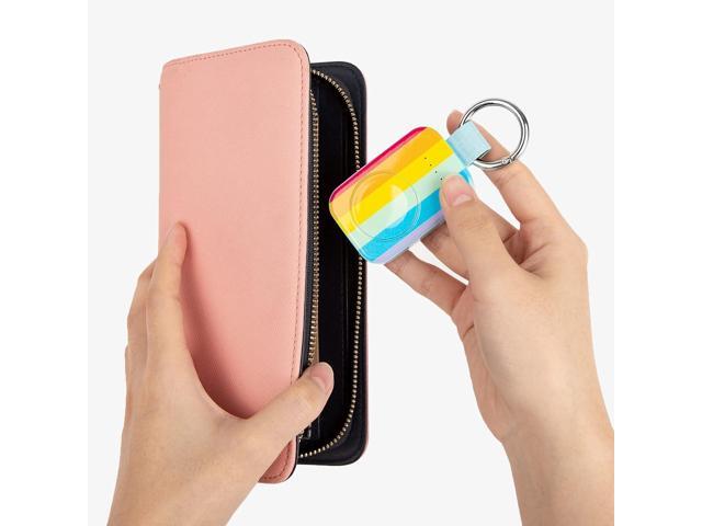i. VALUX Portable Charger for Apple Watch Series 8, Wireless iwatch Charger 1000mAh Key Chain Power Bank, Cute Smartwatch Charging Dock for Apple...