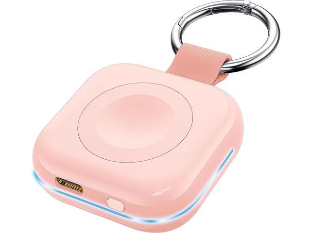 HUOTO Portable Wireless Charger for Apple Watch Accessories,for Apple Watch Series 9/8/UItra 2/UItra/7/6/5/4/3/2/SE,Compact Magnetic iWatch Charger...