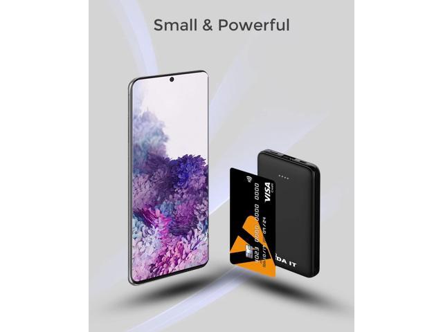 Vida IT Compact Power Bank Portable Charger for Samsung Galaxy S22 S21 S10 S7 Edge Motorola LG Google Pixel Android Cell Phone USB-C External...