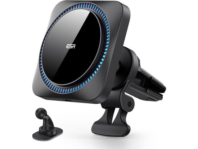ESR for MagSafe Car Mount Charger with CryoBoost, Phone Cooling MagSafe Car Charger, Magnetic Wireless Car Charging, Air Vent/Dashboard Car Phone...